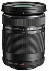 OLYMPUS マイクロ一眼 PEN レンズ M.ZUIKO DIGITAL 40-150mm F4.0-5.6R (黒(中古品)