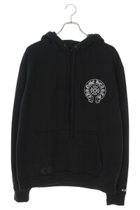 クロムハーツ パーカー WWW.CHROMEHEARTS.COM サイズ:M オンライン限定ホースシューバックプリントパーカー 中古 SJ02