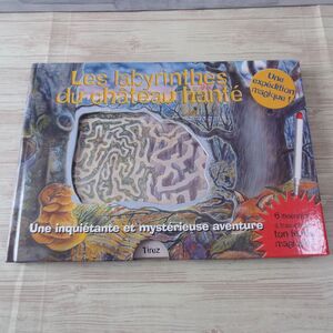 迷路絵本[ゆうれいのでる迷宮 Les labyrinthes du chateau hante] 洋書 ゲーム絵本 外国語絵本 フランス語