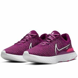 NIKE ナイキ wmns リアクト インフィニティラン フライニット 3 紫 23cm DD3024-500 24-0524-1-3