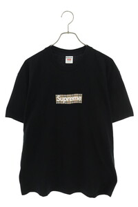 シュプリーム バーバリー Tシャツ Burberry Box Logo Tee サイズ:L バーバリーボックスロゴTシャツ 中古 HJ12