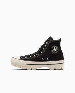 ★2024春夏新品★CONVERSE　ALL STAR CHUNK HI(コンバース　オールスター　チャンク　ＨＩ）ブラック29.0