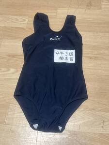 (PM-01) Puma (プーマ) 女児 紺色 競泳水着 140センチ 