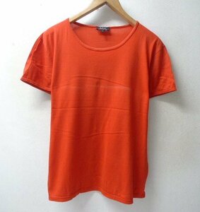 ◆A.P.C APC アーペーセー ベーシック クルーネック Tシャツ 赤 サイズ2　フロント色褪せあり