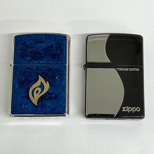 1円〜 ZIPPO ジッポー オイルライター 2点おまとめ(未使用品)