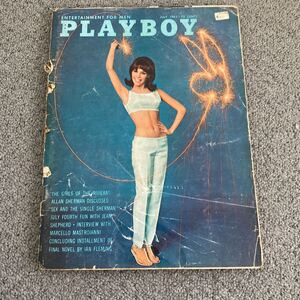 1965年7月号のPLAYBOY プレイボーイ ビンテージ雑誌 洋雑誌 セクシー写真 USA 海外版