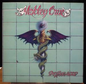 【HR725】MOTLEY CRUE 「Dr. Feelgood」, 89 US Original　★ハード・ロック/ヘヴィ・メタル/グラム