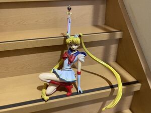 ジャンク品 海洋堂 美少女戦士 スーパーセーラームーン 1/4 コールドキャスト フィギュア BOME ボーメ フィギュア 1217 45101