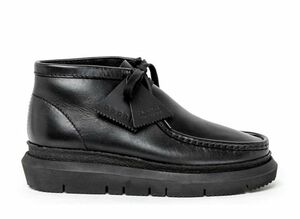 sacai Clarks Hybrid Wallabee Boot "Black" 26cm 23-03070M-001