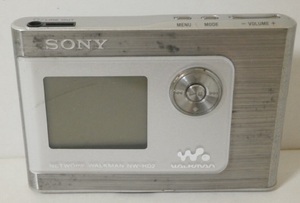 動作未確認 ジャンク SONY ウォークマン NW-HD2 NETWORK WALKMAN シルバー