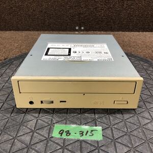 98-315 激安 レトロPC パーツ 内蔵 32倍速 CD-ROM ドライブ HITACHI CDR-8435 ATAPI接続 動作未確認 ジャンク