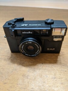 IY0943 MINOLTA HI-MATIC AF 1:2.8 f=38mm /ミノルタ動作未確認 現状品 JUNK