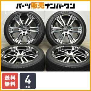 【ホイールのみ販売可能】DELF 02 18in 7.5J+35 PCD139.7 グッドイヤー 225/50R18 200 ハイエース レジアスエース にも 即納可能 送料無料