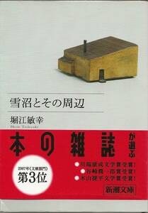 雪沼とその周辺　　堀江敏幸　　　新潮文庫