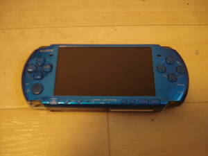 E★SONY PSP-3000 本体 バイブラント・ブルー 完動良品 ★送料215円