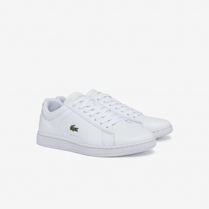 ラコステ スニーカー ローカット オシャレスニーカー テニス レディース 通勤通学 WOMEN CARNABY EVO BL 21 1 SF00351-21G WHITE 24.5