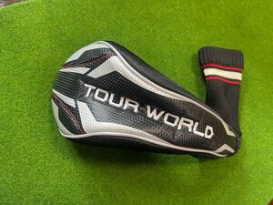 ●ヘッドカバー●ドライバー/1W/DR 用●使用感ほぼなし●ホンマ/本間/HONMA●ツアーワールド/TOUR WORLD純正用●ブラック●