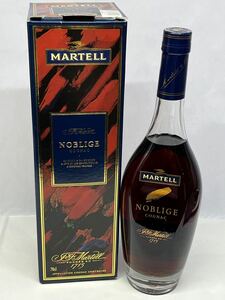  ◎1円◎ 新品未開封 マーテル ノーブリッジ MARTELL Noblige コニャック ブランデー箱付 700ml ★古酒 洋酒 ※同梱不可 co