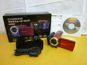 BB385 exemode デジタルムービーカメラ DV230 200万画素 SDカード対応 動確OK/60