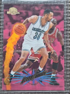 1995-96 Skybox #12 DELL CURRY (MICHAEL JORDAN) Charlotte Hornets