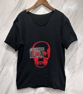 【ルシアンペラフィネ】スタッズ スカルTシャツ カットソー　　　　限定 ジャケット ニット マスターマインド アレキサンダーマックイーン