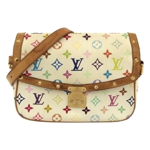 ルイヴィトン LOUIS VUITTON ショルダーバッグ M92661 ソローニュ 合皮・レザー ブロン バッグ マルチカラー