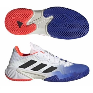 未使用即決 adidasアディダス Barricade M AC 24.5cm HQ8917 ルシッドブルー/ソーラーレッド