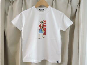 X-LARGE エクストララージ XLARGE Kids ルフィ Tシャツ ホワイト 130 ワンピース コラボ キッズ 最新人気商品