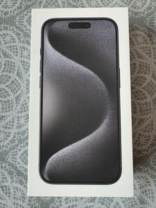 iPhone15pro 1TB ブラックチタニウム 空箱 Apple