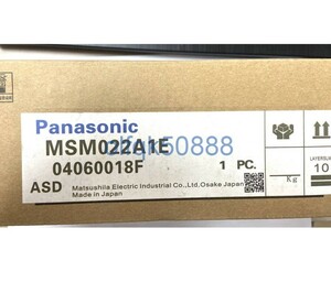 新品◆税込 東京発 代引可◆ Panasonic サーボモーター MSM022A1E 【６ヶ月保証】