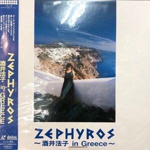 【LD74】酒井法子/ZEPHYROS/ゼフィロス/酒井法子 in Greece/VILL-39/LD/レーザーディスク