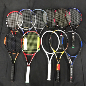 1円 ヨネックス RDX500 MID PLUS ウィルソン BURN 95J プロスタッフ 5.1 等 硬式 テニスラケット まとめセット
