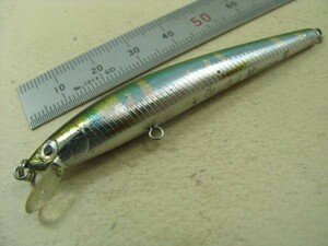 エリアに ダイワ シルバークリークミノー70F オイカワ 応 Daiwa SilverCreekMinnow Area TroutMinnow Silent