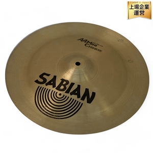 SABIAN AA MINI CHINESE 14インチ 36cm ミニ チャイナ ドラム シンバル ジルジャン 中古 Z9574050