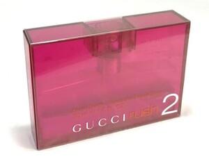 1000円スタート 香水 GUCCI グッチ rush2 ラッシュ2 オードトワレ EDT 30ml 残量約5割程度 箱付き フレグランス 化粧品類 12 H3033★