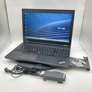 【動作確認済】Lenovo ThinkPad L560 CPU Celeron 3855U RAM8GB SSD256GB DVD テンキー Windows11 Office 中古 PC ノートパソコン 5