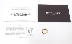 1T007□■ JUSTIN DAVIS ジャスティンデイビス イヤーカフ SEJ888 ■□レターパックプラス【ニューポーン】