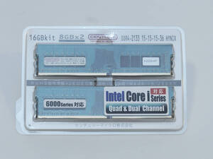 【中古・動作確認済】CENTURY MICRO DDR4-2133/PC4-17000 UNBUFFERED DIMM 8GB×2（16GB kit） CK8GX2-D4U2133/H【国内正規版】