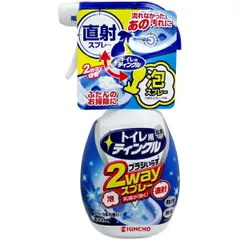 金鳥 トイレ用ティンクル 直射・泡 2Wayスプレー 本体 フローラルの香り 300mL