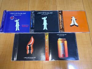 【中古CD】Jamiroquai シングル5枚セット / ジャミロクワイ / Stillness In Time / Deeper Underground / Canned Heat