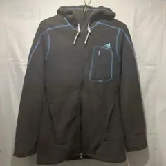 adidas アディダス fleece hoodieフリース パーカー