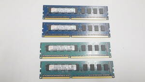 hynix デスクトップ　Mac Proなど用　メモリー PC3-10600E　DDR3　1GB×2枚　2GB×2枚　計4枚セット　6GB　中古動作品