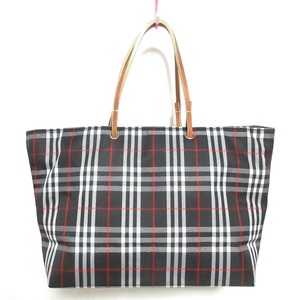 美品 BURBERRY LONDON バーバリーロンドン ノバチェック柄 ミニトートバッグ ハンドバッグ マルチカラー