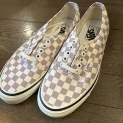 VANS オーセンティック　ヴァンズ　バンズ　authentic チェック柄