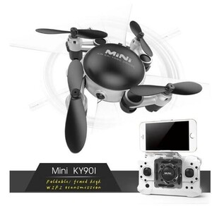 FOLDABLE MiNi DRONE KY901 折り畳みミニドローン 超小型・超軽量 正常動作保証／YL240529020