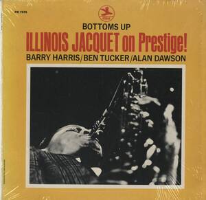 USオリジナルLP！Illinois Jacquet / Bottoms Up - Illinois Jacquet On Prestige!【Prestige PRST 7575】Barry Harris カルテット Jazz