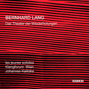 独2discs CD Bernhard Lang ラング:歌劇「反復の劇場」 0012532KAI Kairos 未開封 /00220