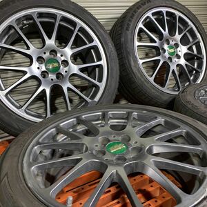 BBS RE5005 17インチ鍛造アルミホイール4本セット ラジアルタイヤ MINERVA RADIAL F205 215/45ZR17 86 カローラ プリウス　BRZ