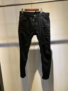 DSQUARED2 ディースクエアード 新品 TIDY BIKER JEAN ブラックデニム 44サイズ 