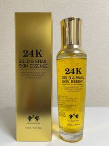 韓国コスメ 24K ゴールド＆スネイル スキンエッセンス 150ml 美容液 CHRISTIAN DEAN 24K Gold & Snail Skin Essence 金箔 24金 カタツムリ